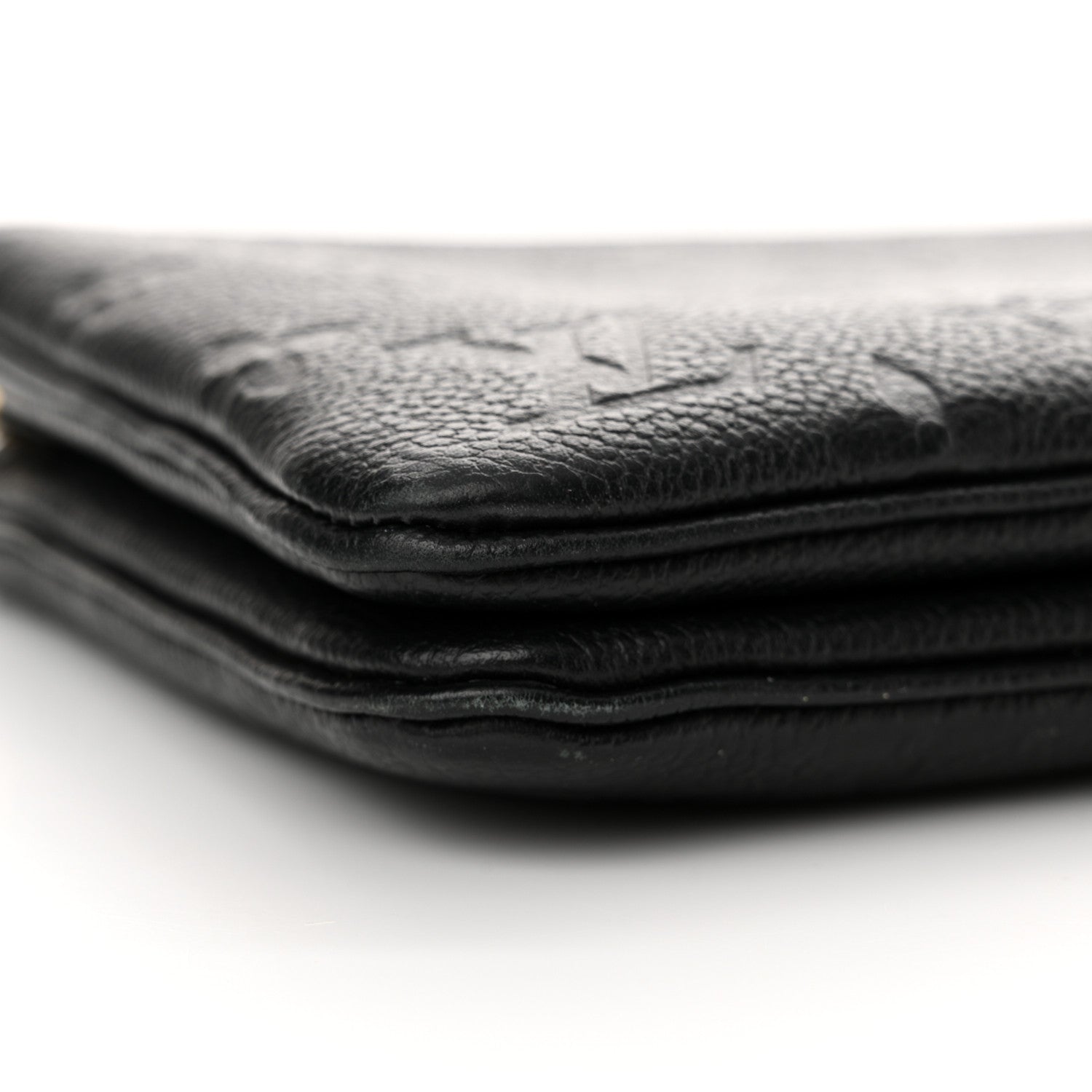 Louis Vuitton Empreinte Double Zip Pochette Black 8 of 14