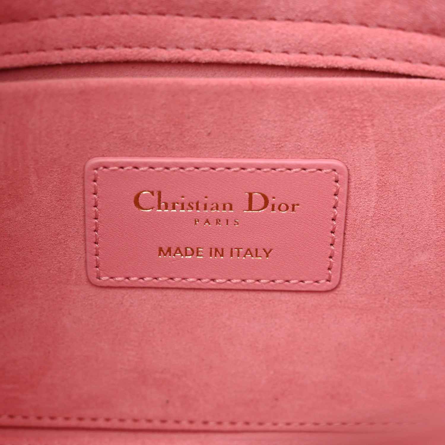 Christian Dior Lambskin Cannage Medium Lady D-Joy Light Pink 6 of 13