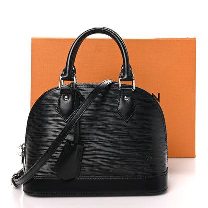 Louis Vuitton Epi Alma BB Black 10 of 10
