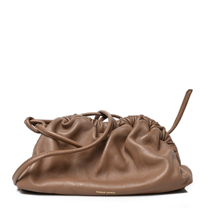 Mansur Gavriel Lambskin Cloud Mini Clutch Biscotto 1 of 8
