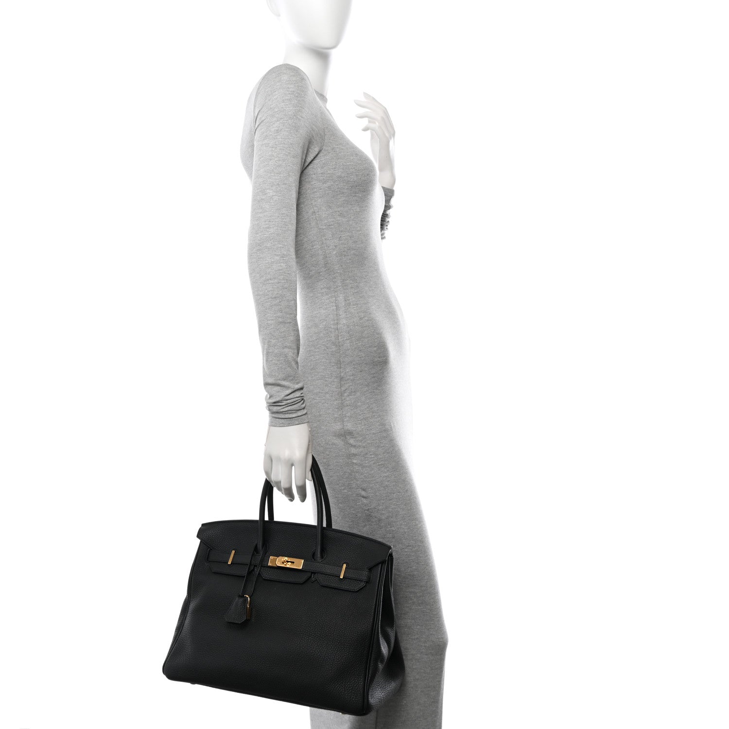 Hermes Togo Birkin 35 Black 2 of 12