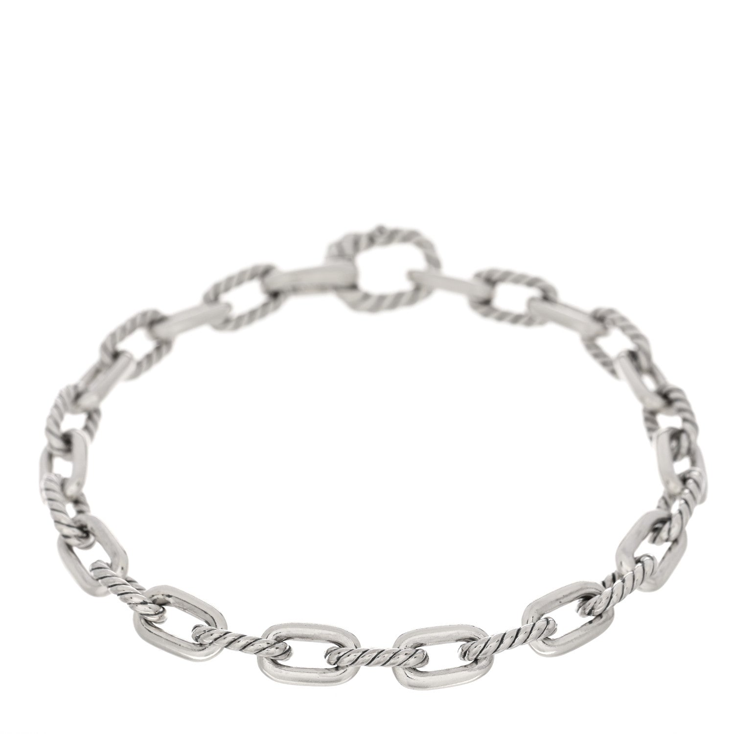 David Yurman Sterling Silver 5.5mm Madison Chain Bracelet 1 of 3