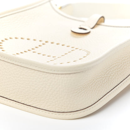 Hermes Taurillon Clemence Amazone Evelyne TPM Nata Craie 9 of 11