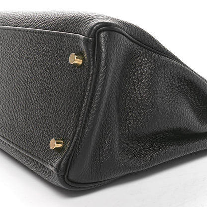 Hermes Taurillon Clemence Kelly Retourne 28 Black 10 of 10
