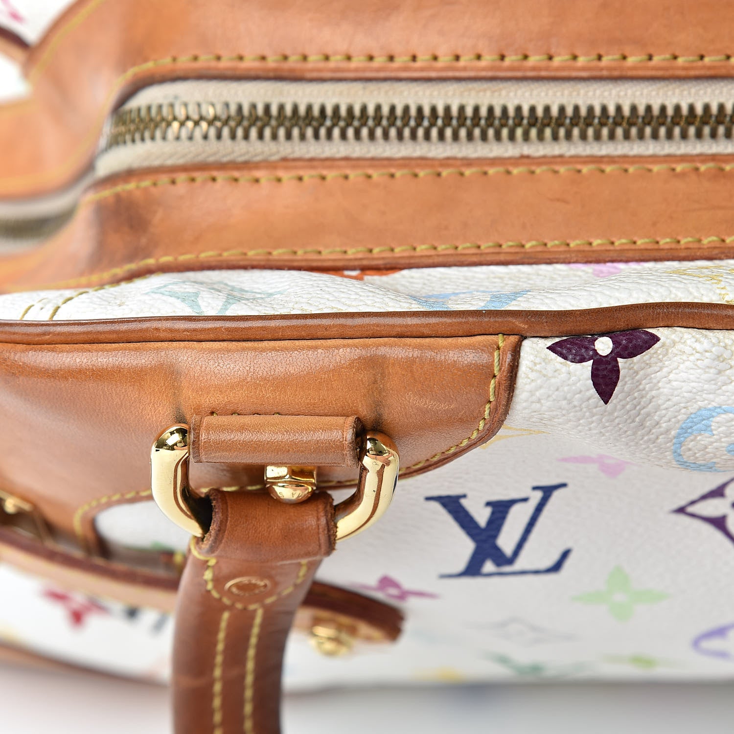 Louis Vuitton Monogram Multicolor Claudia White 15 of 22