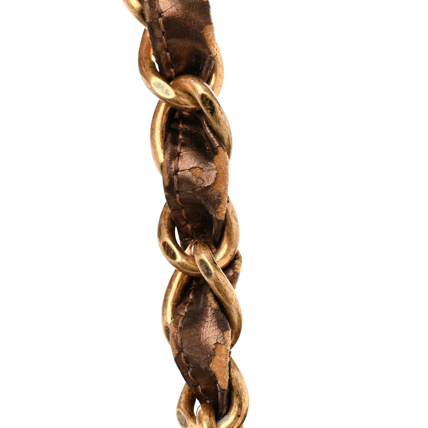 Chanel Vinyl Quilted Large Frozen Tote Bronze 23 of 23