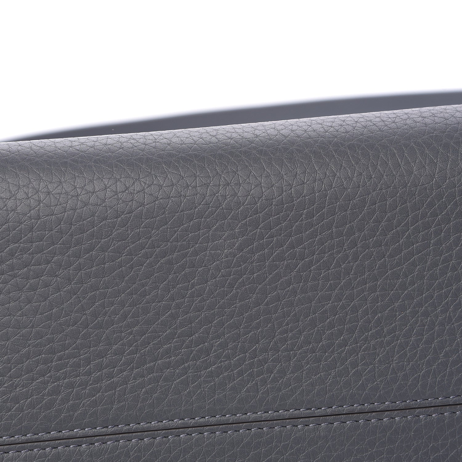 Christian Dior Bullcalf Large Diorever Flap Meteorite Grey 9 of 12