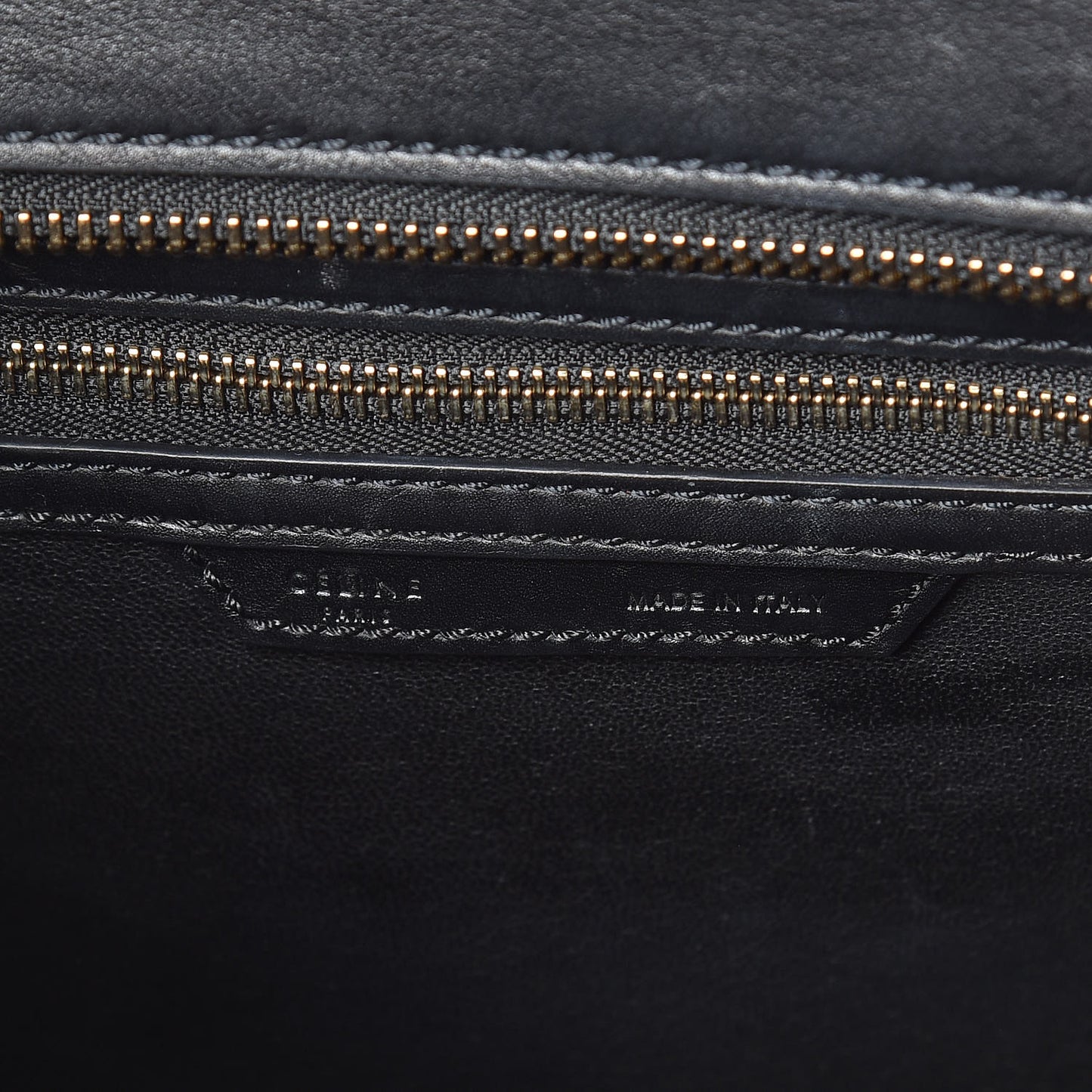 Smooth Calfskin Micro Luggage Black