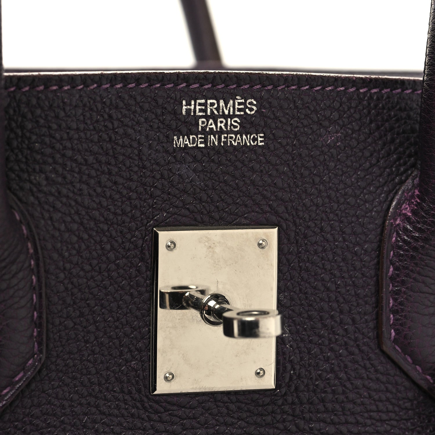 Hermes Togo Birkin 35 Raisin 6 of 17