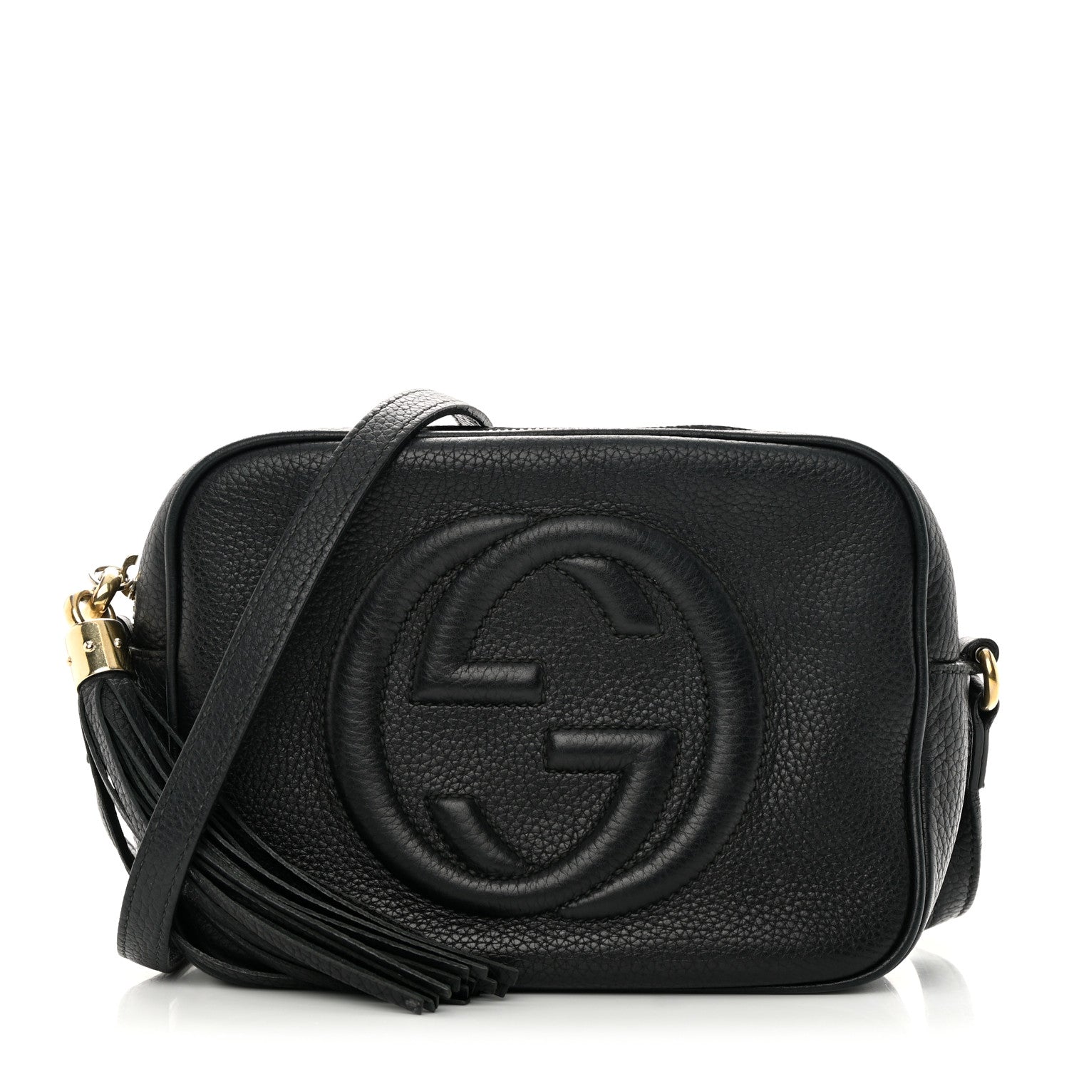 Gucci Pebbled Calfskin Small Soho Disco Bag Black 1 of 18