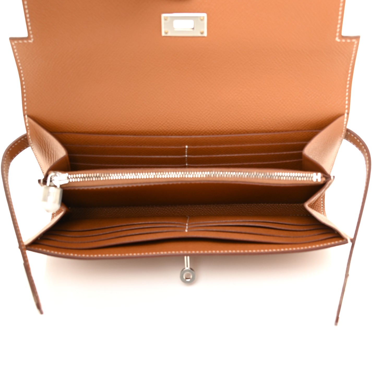 Epsom Kelly Longue Wallet Gold