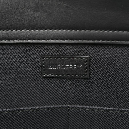 Burberry IP Check Nylon Calfskin Ormond Tote Bag Taupe Brown 6 of 10