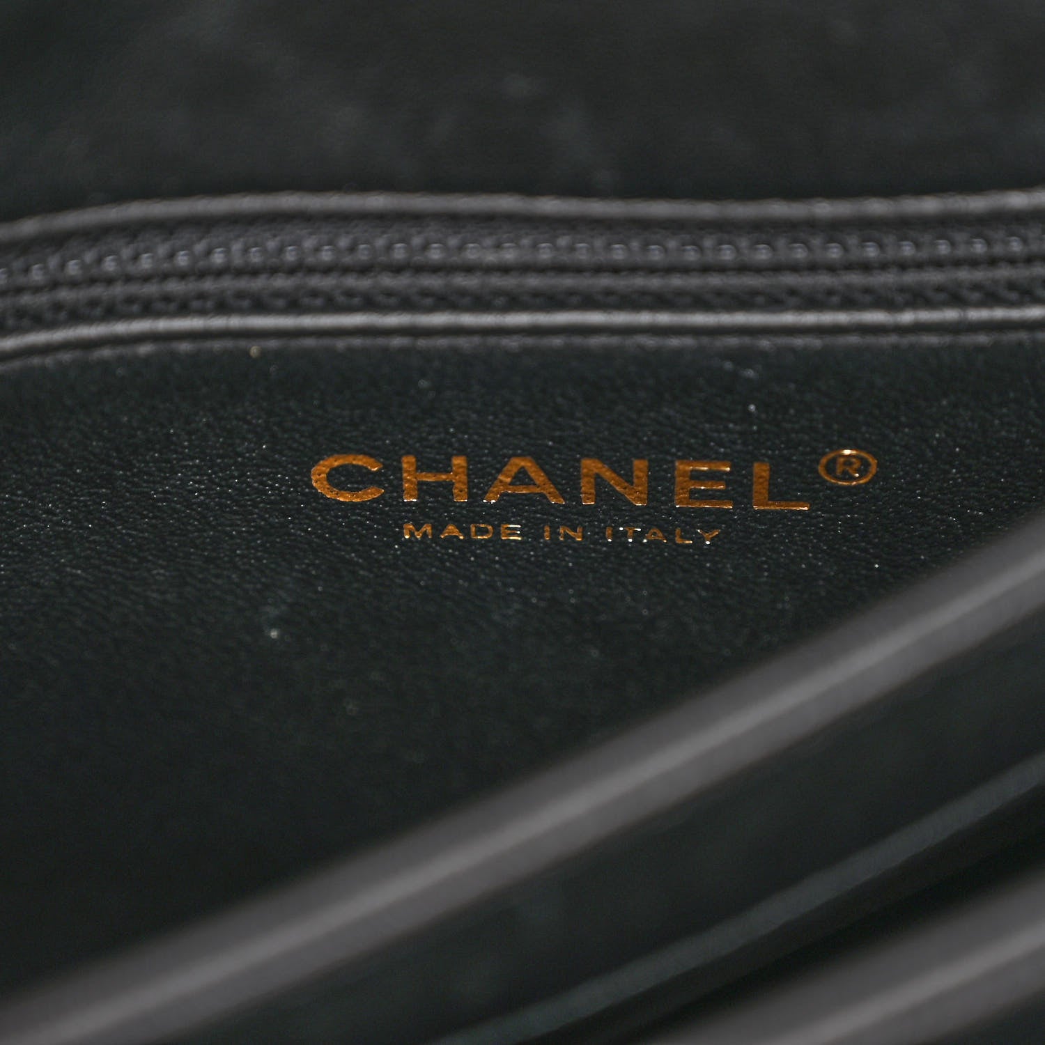 Chanel Lambskin Chevron Quilted Small Trendy CC Dual Handle Flap Bag Black 6 of 12
