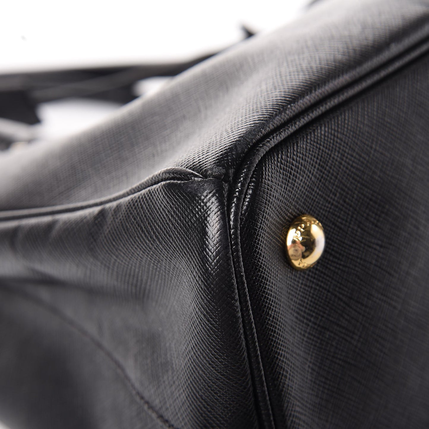 Saffiano Lux Medium Tote Nero Black