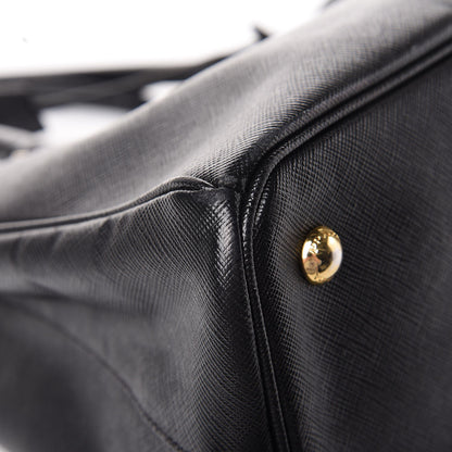 Prada Saffiano Lux Medium Tote Nero Black 9 of 12