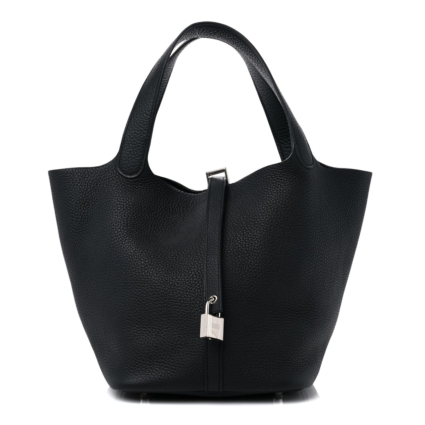 Taurillon Clemence Picotin Lock 22 MM Black