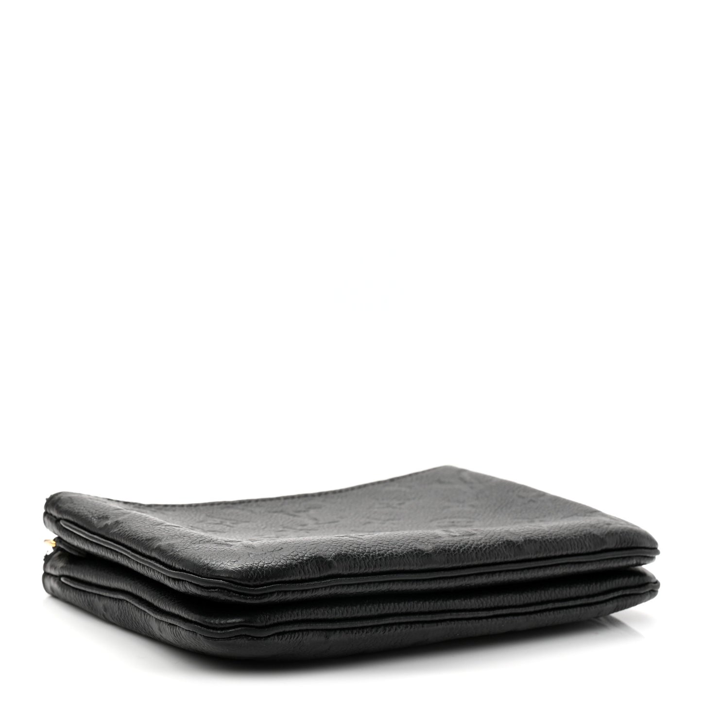 Empreinte Double Zip Pochette Black