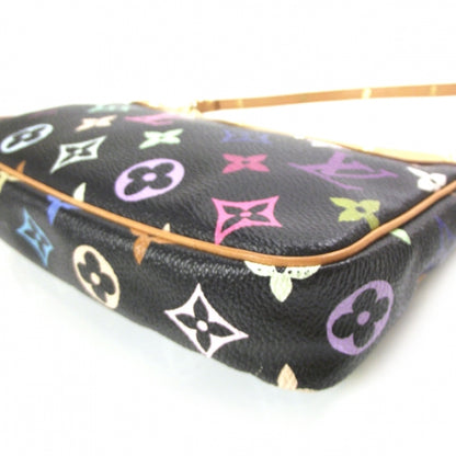 Louis Vuitton Monogram Multicolor Pochette Accessories Black 5 of 9