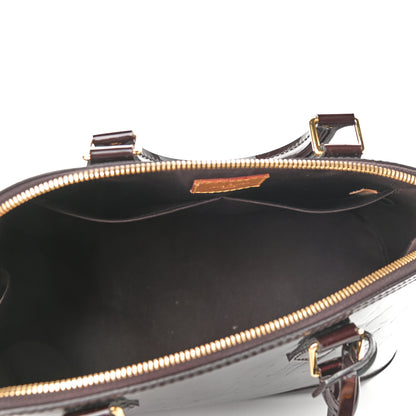 Louis Vuitton Vernis Alma PM Amarante 5 of 12