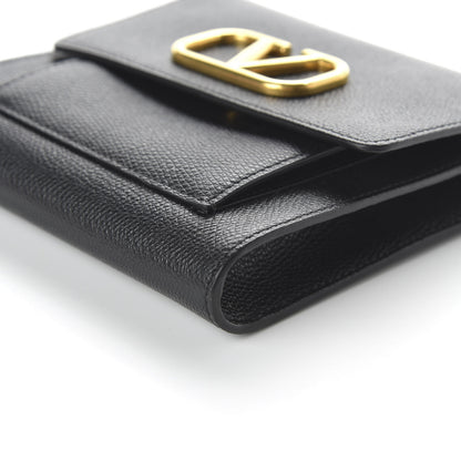 Valentino Garavani Calfskin VLogo Crossbody Bag Black 7 of 10