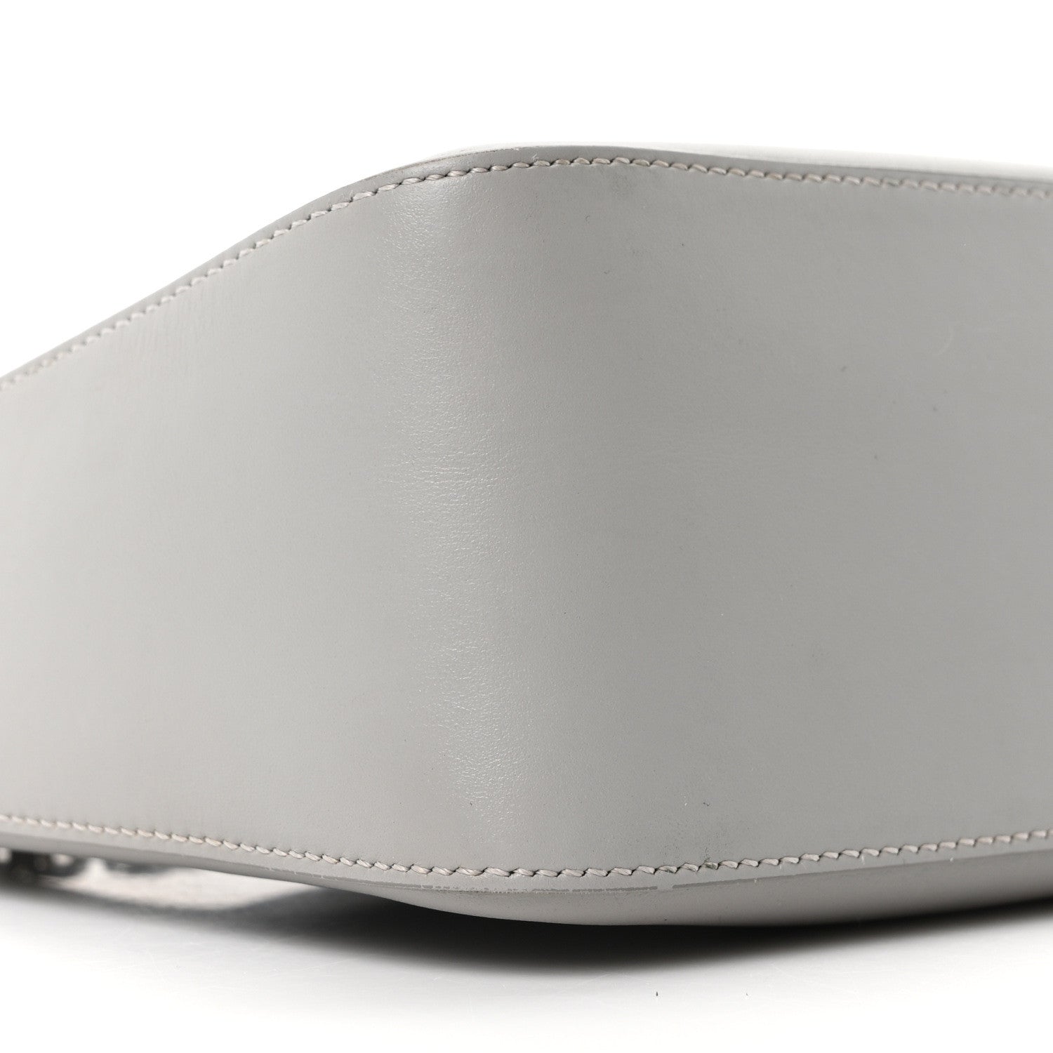 Givenchy Smooth Calfskin Small Moon Cut Out Shoulder Bag Grey 16 of 19