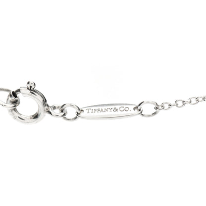 Tiffany Sterling Silver 9mm Elsa Peretti Bean Pendant Necklace 4 of 7