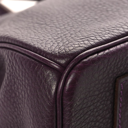 Hermes Togo JPG Shoulder Birkin II 42 Cassis 11 of 13