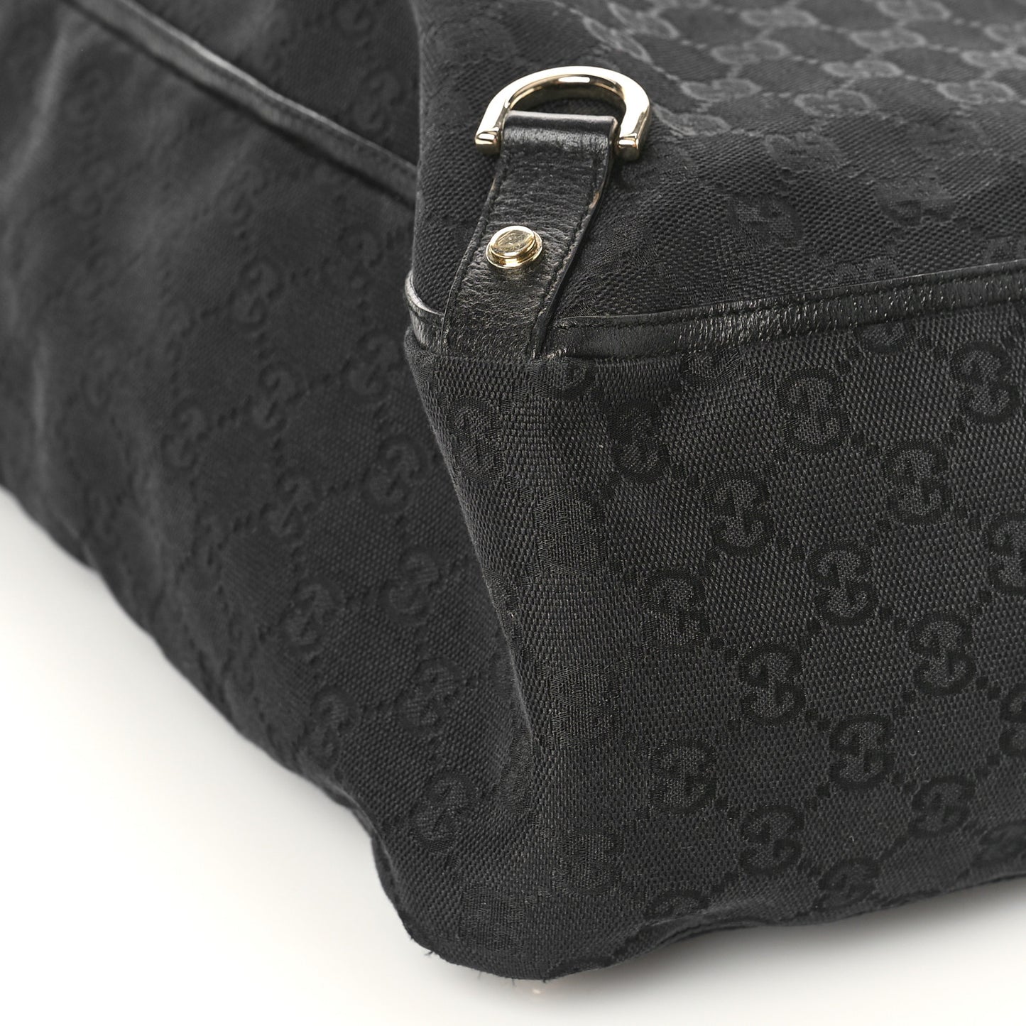 Monogram Abbey Tote Black