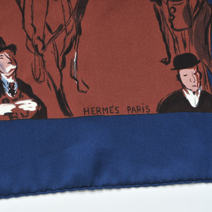 Hermes Silk Paddock Scarf 90 Multicolor 5 of 7