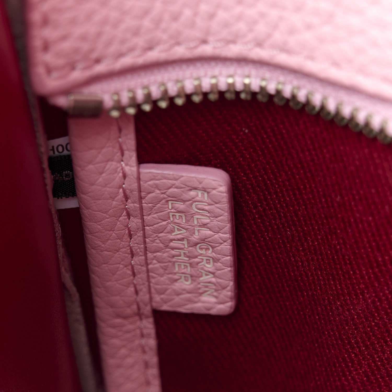 Marc Jacobs Grained Calfskin Small The Tote Bag Ribbon Pink 6 of 11