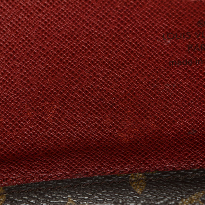 Louis Vuitton Monogram Josephine Wallet Red 7 of 9