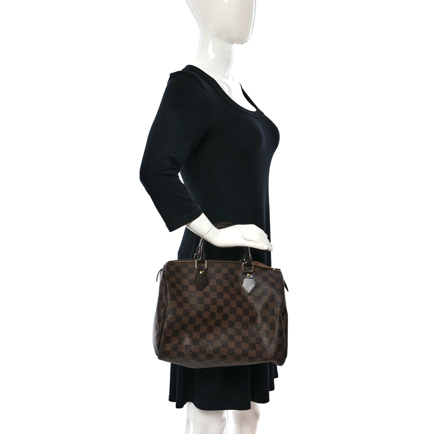 Louis Vuitton Damier Ebene Speedy 30 2 of 16
