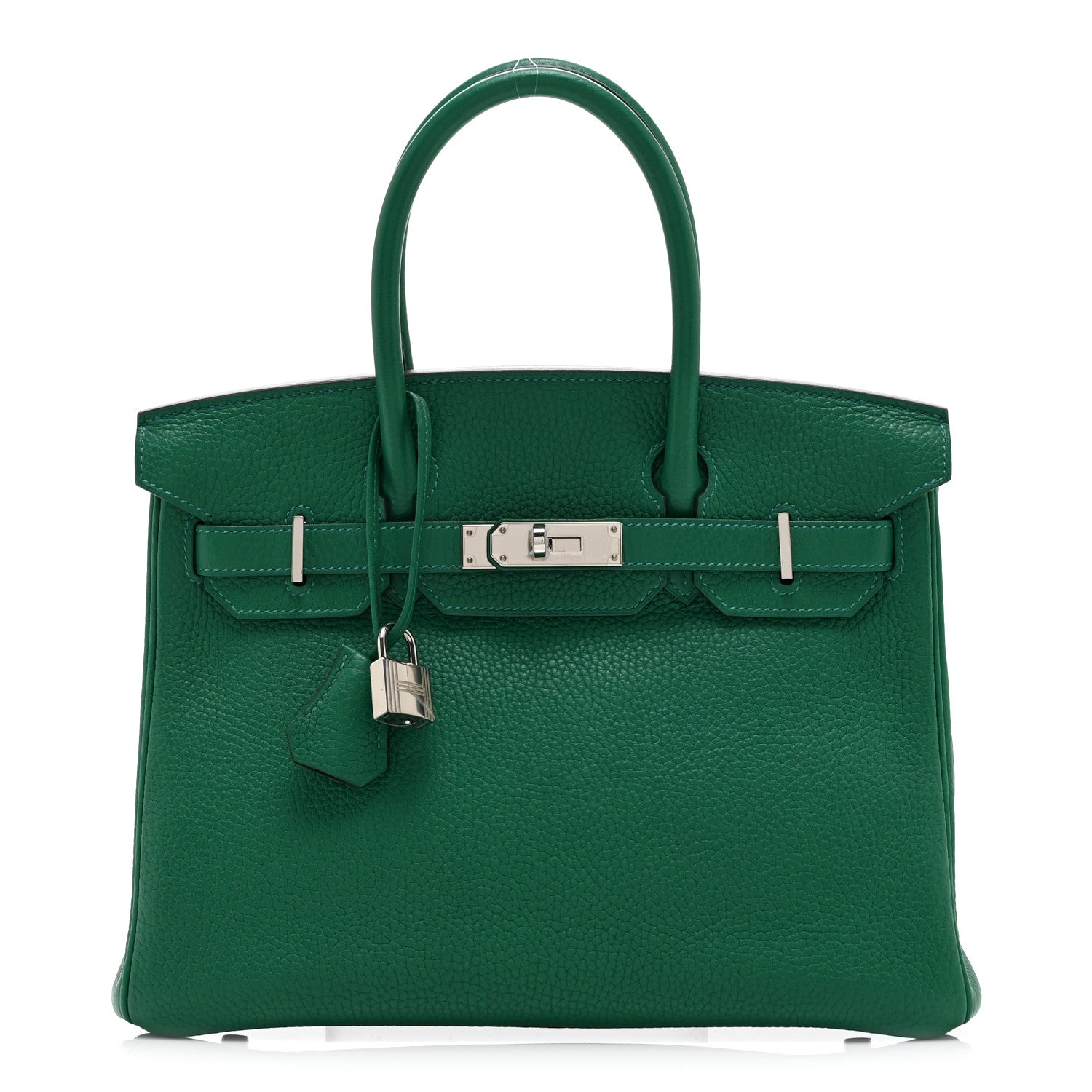 Hermes Togo Verso Birkin 30 Vert Vertigo Vert Fonce 1 of 10