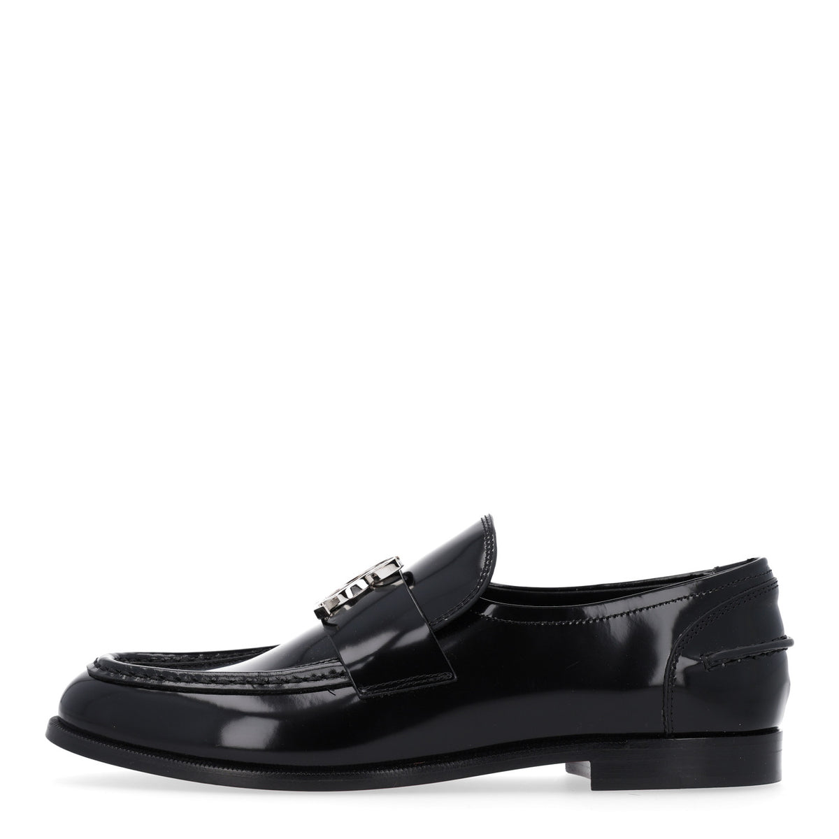 Christian Louboutin Abrasivato Womens CL Loafers  37 Black 1 of 10