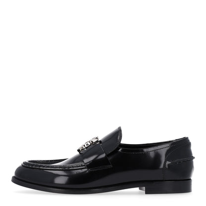 Christian Louboutin Abrasivato Womens CL Loafers  37 Black 1 of 10