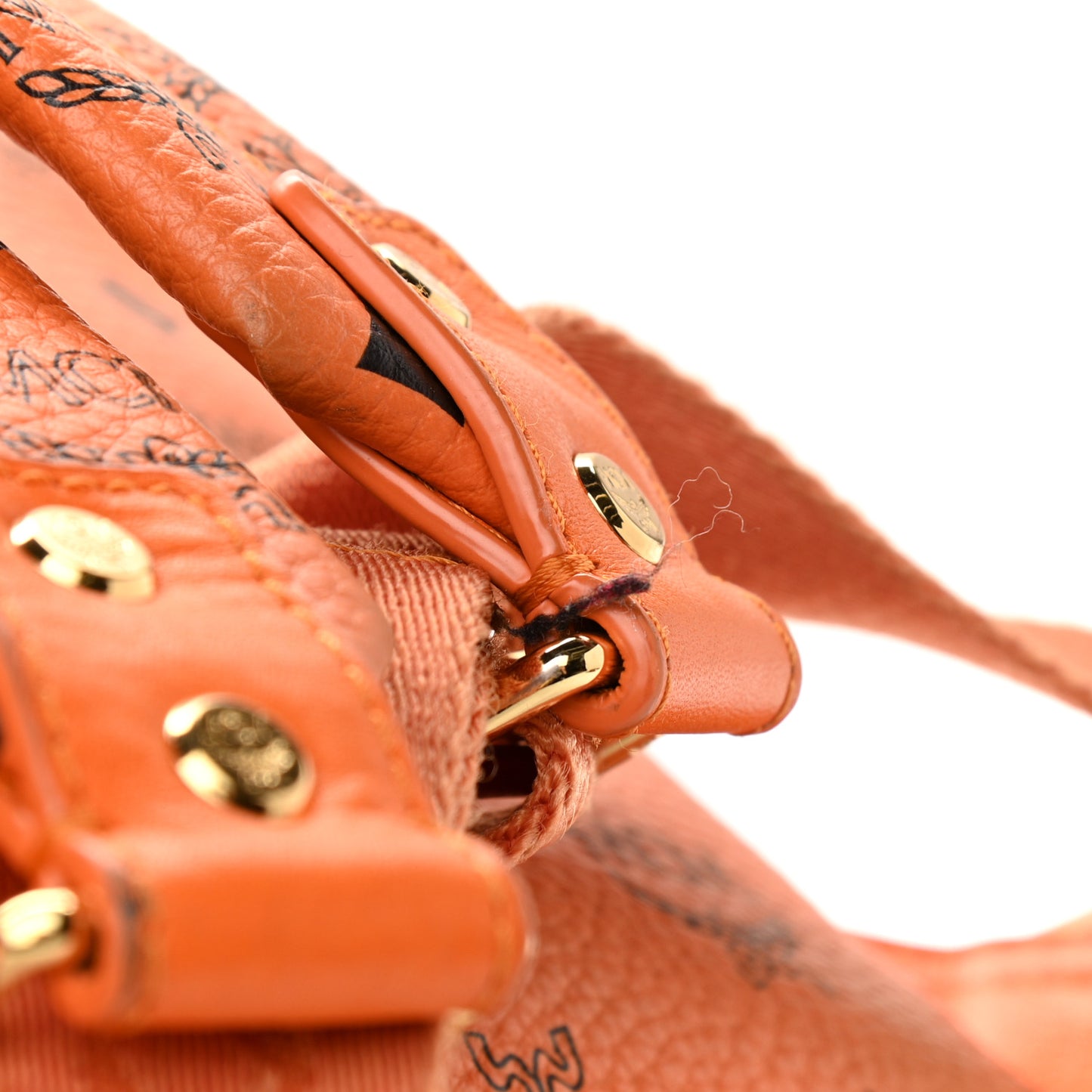 Visetos Crown Stud Medium Stark Backpack Orange