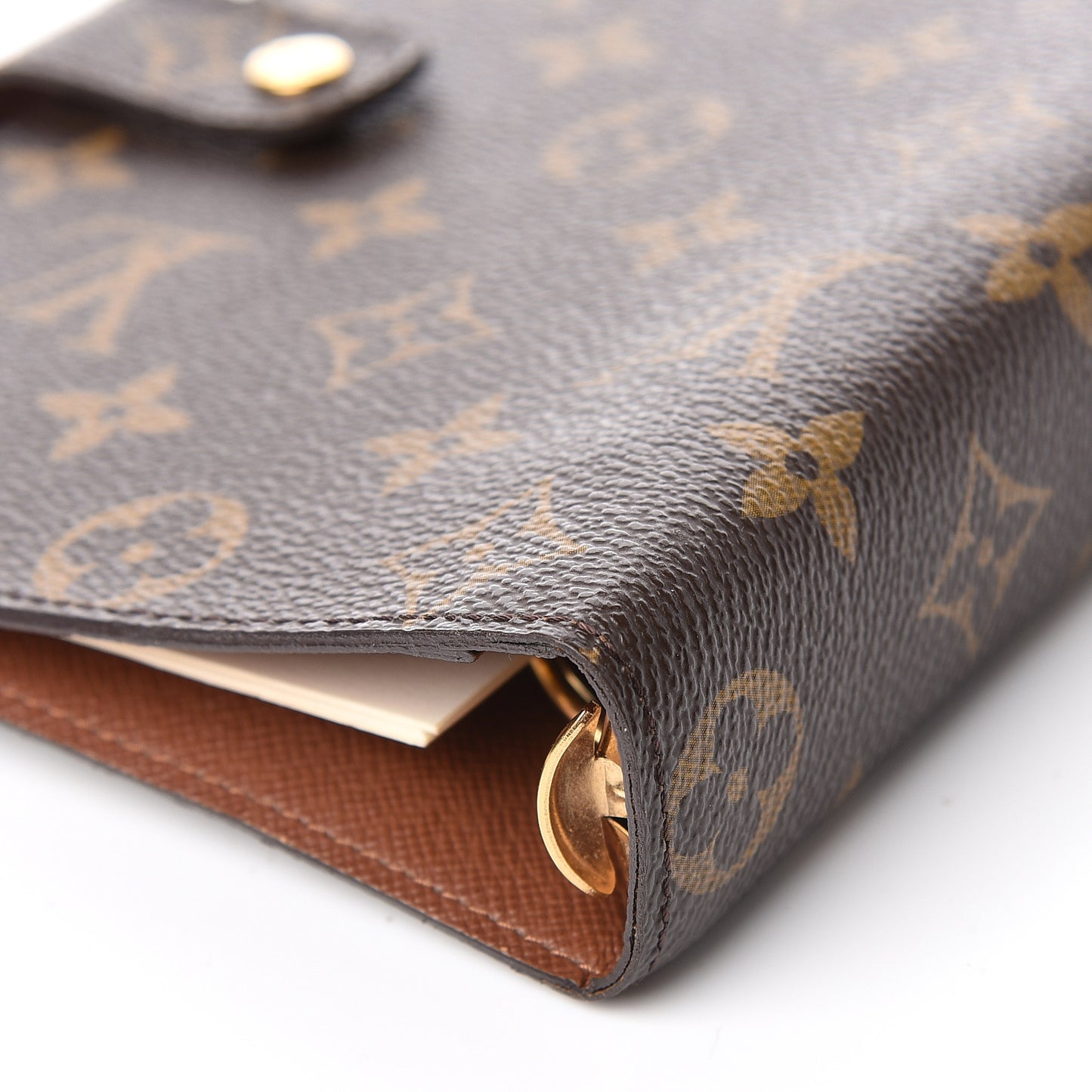 Monogram Medium Ring Agenda Cover