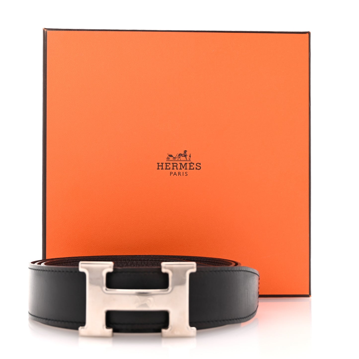 Box Togo 32mm H Belt 95 38 Black Chocolate