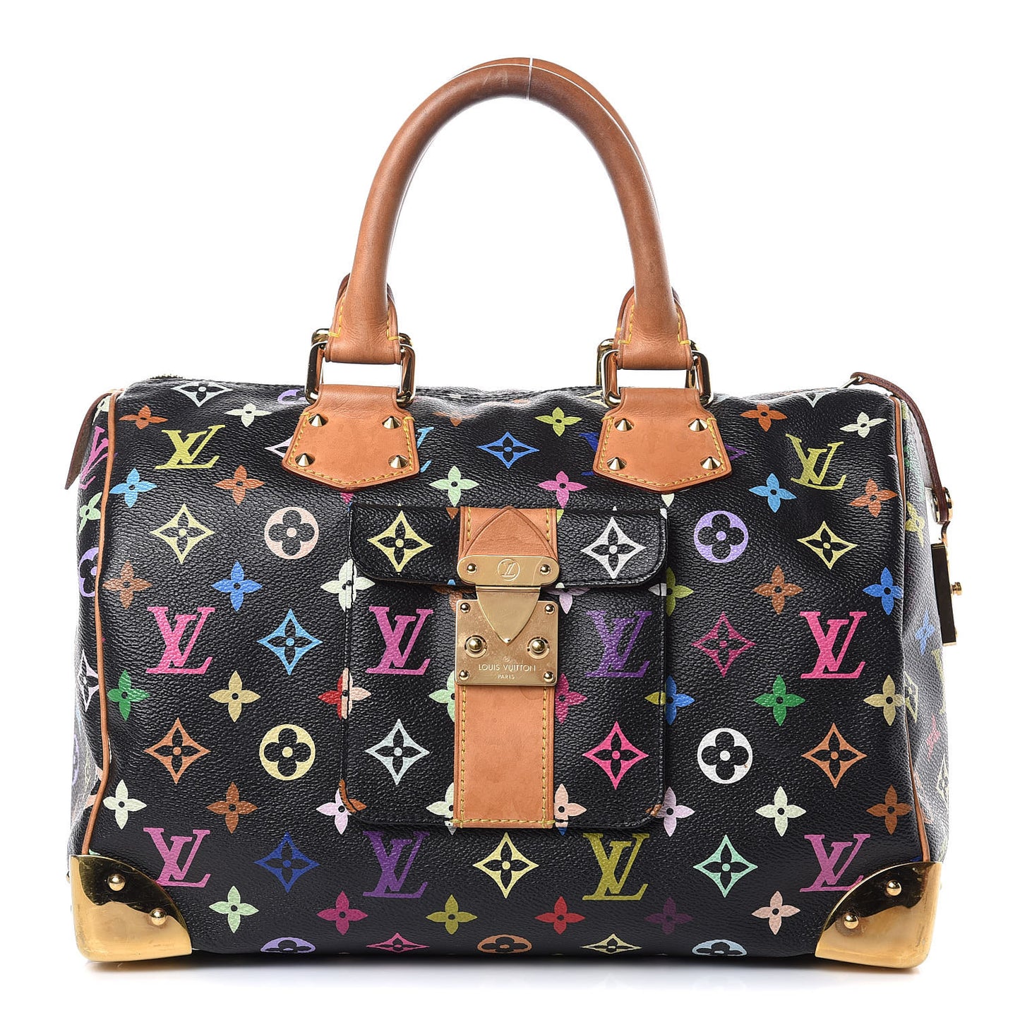 Monogram Multicolor Speedy 30 Black