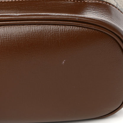 Gucci GG Supreme Monogram Calfskin Horsebit 1955 Single Buckle Backpack Beige Brown Sugar 14 of 17