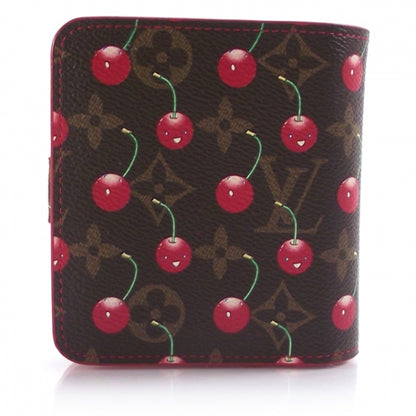 Louis Vuitton Monogram Cerises Compact Zippe Wallet 2 of 7