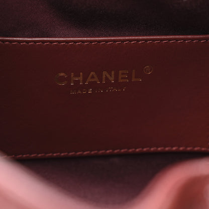 Chanel Caviar Quilted Small Chanel 25 Handbag Burgundy 6 of 15