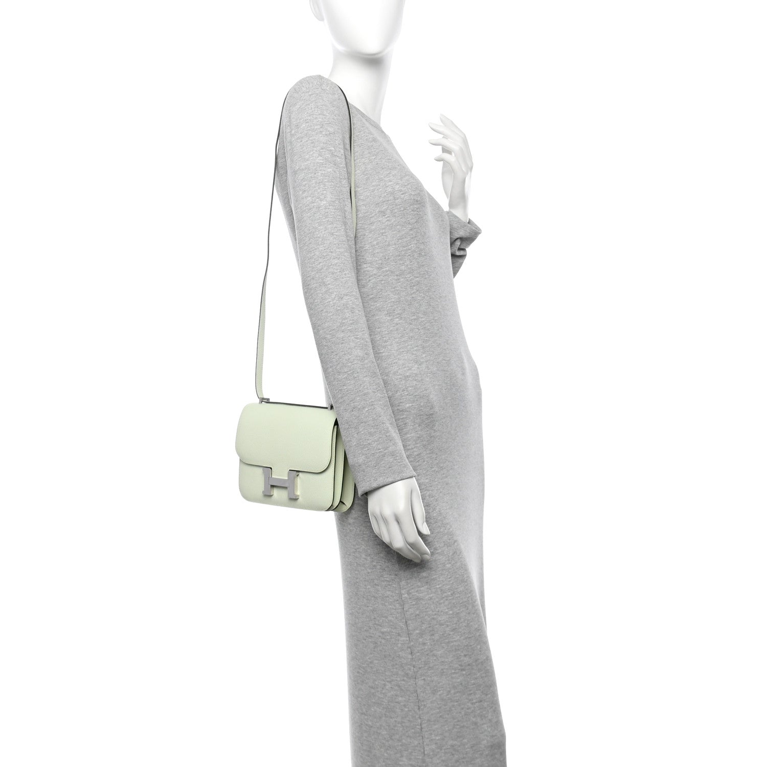 Hermes Epsom Constance 18 Vert Fizz 2 of 12