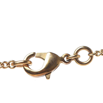 Chanel CC Necklace Matte Gold 4 of 5