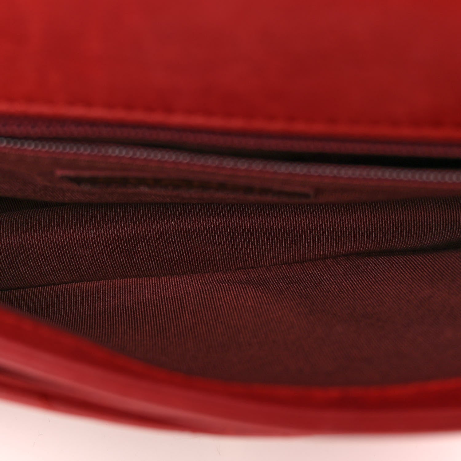 Chanel Iridescent Calfskin Small Happy Stitch Flap Red 5 of 12
