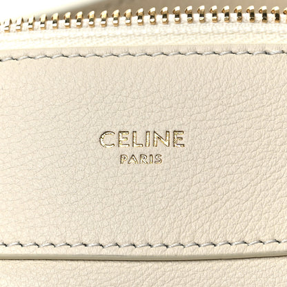 Celine Supple Calfskin Medium Romy Shoulder Bag Rice 6 of 8