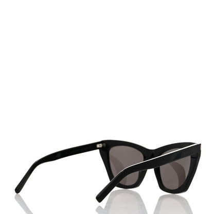 Saint Laurent New Wave SL214 Kate Cat Sunglasses Black 4 of 6