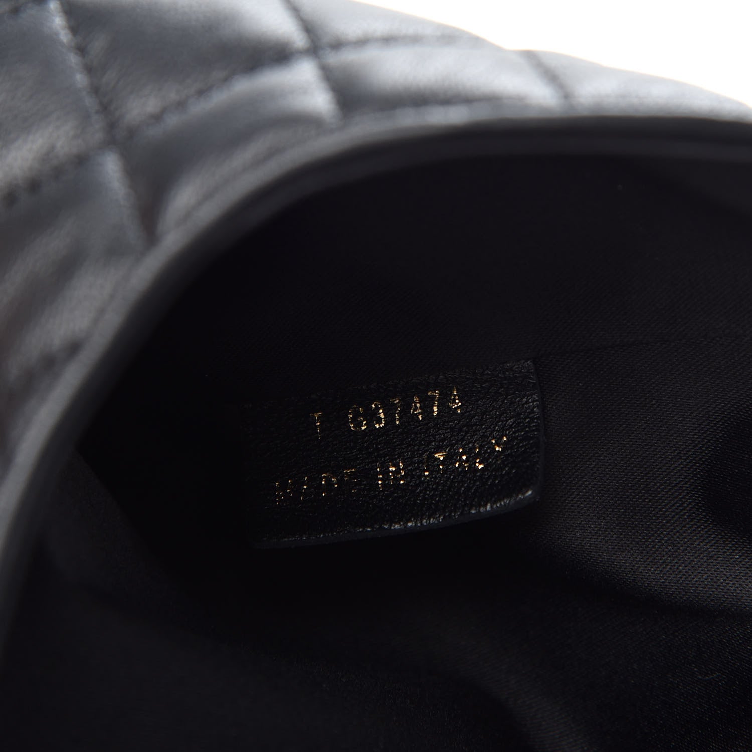 Chanel Lambskin Quilted Slipper Pouch Black 6 of 6
