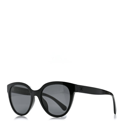 Chanel Acetate CC Butterfly Sunglasses 5414-A Black 1 of 7