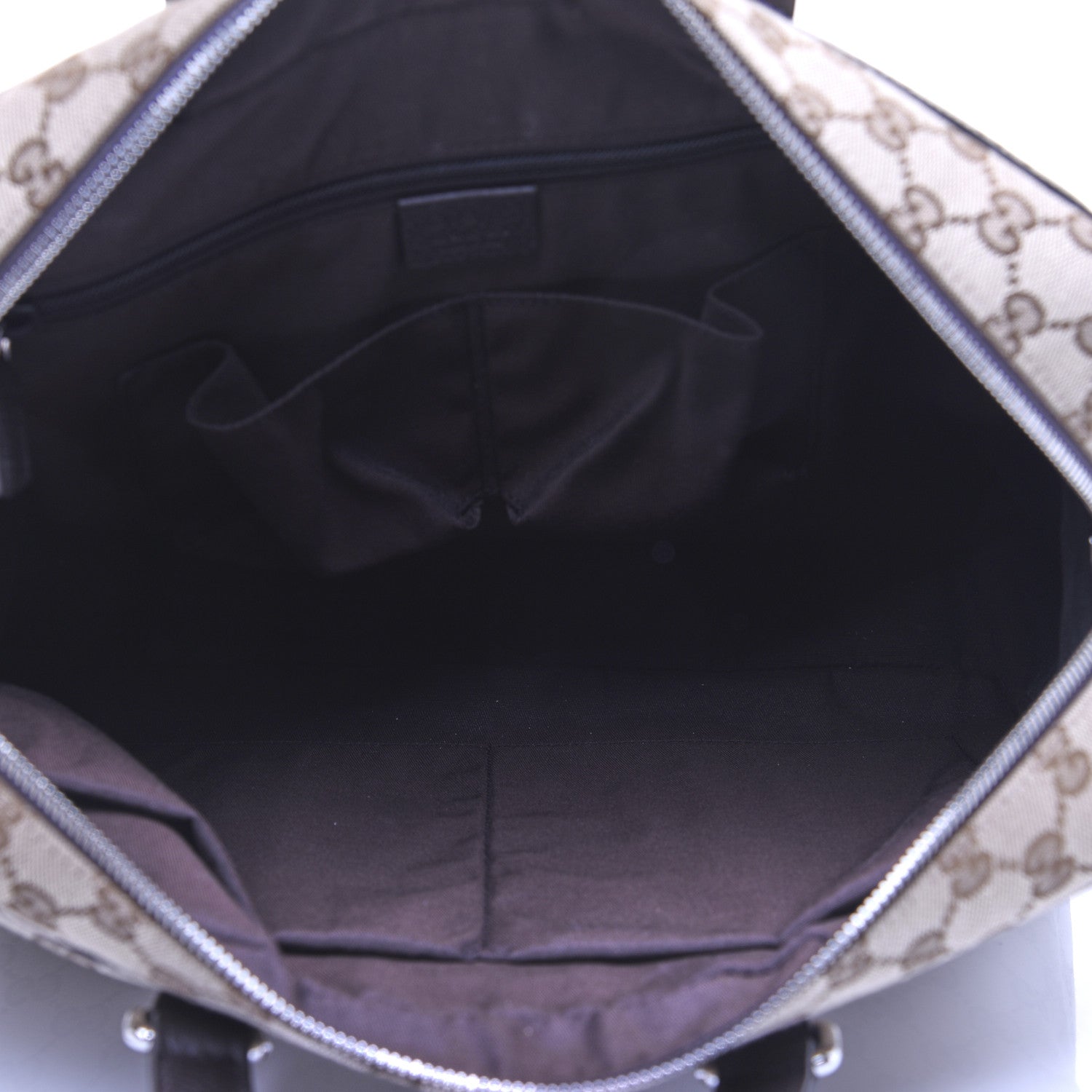 Gucci Monogram Briefcase Dark Brown 5 of 15